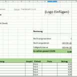 Unvergesslich Rechnungsvorlage Für Excel Download – Kostenlos – Chip