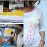 Unvergesslich T Shirt Bemalen Mit Kindern Vorlagen Befriedigend Tshirt