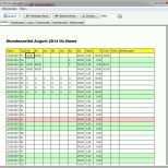 Wunderbar 11 Stundenzettel Excel 2017