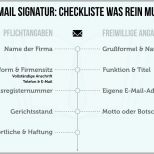Wunderbar E Mail Signatur Regeln Für Schlussbemerkung