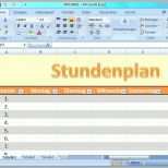 Wunderbar Lernplan Vorlage Excel – De Excel