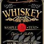 Wunderschönen Whisky Etikett — Stockvektor © Tribaliumivanka